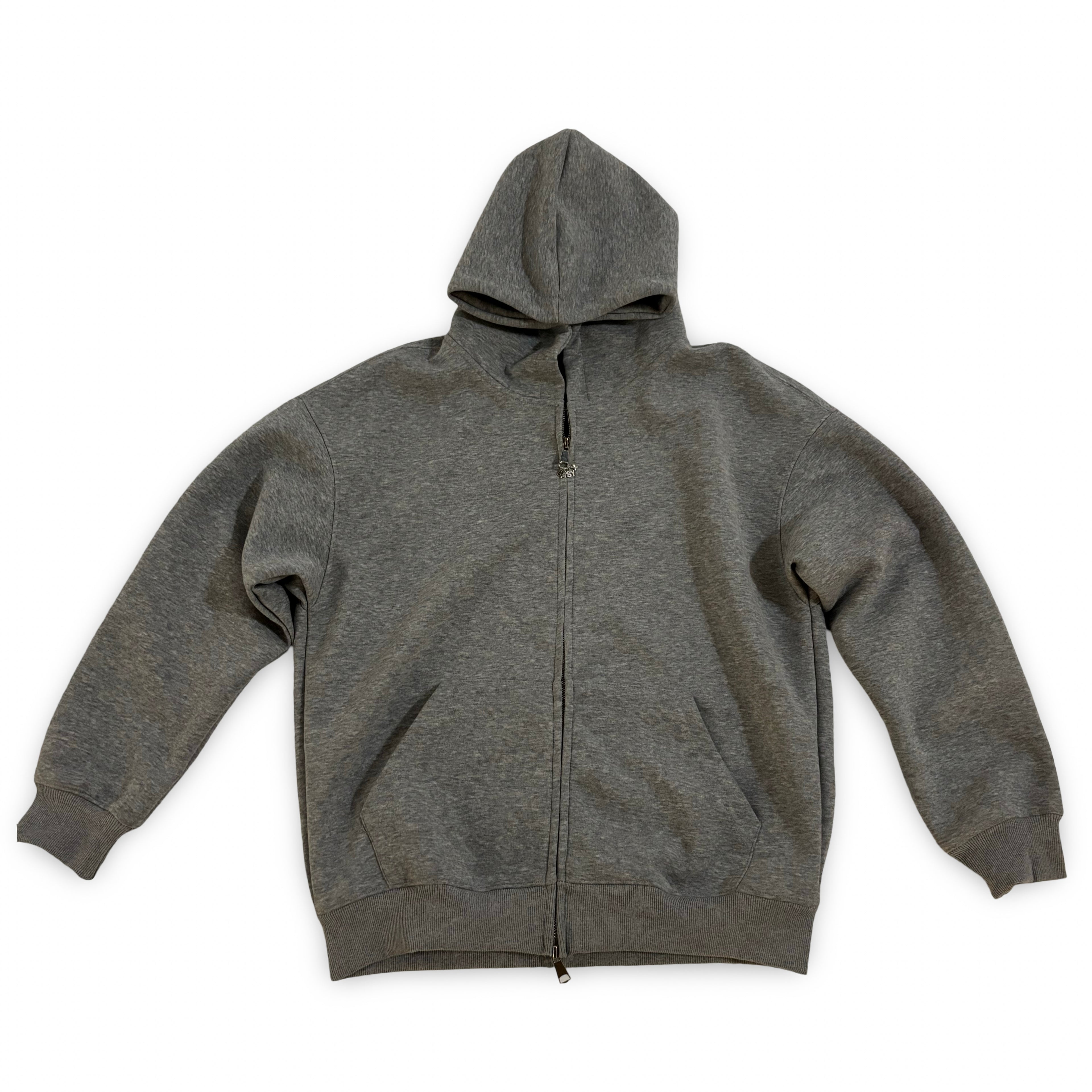 Elbow Patch ZipUp Hoodie